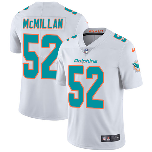 Nike Miami Dolphins #52 Raekwon McMillan White Youth Stitched NFL Vapor Untouchable Limited Jersey->youth nfl jersey->Youth Jersey